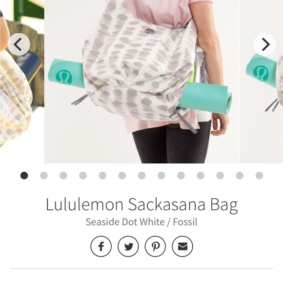 lululemon athletica Handbags - Lululemon Sackasana large bag